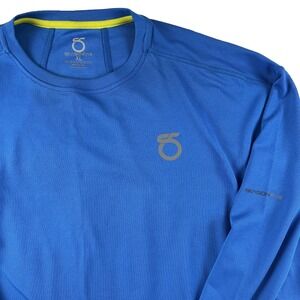 Season 5 Men's XL Long Sleeve Fishing Rafting Shirt Blue UPF Sun Protection Dry